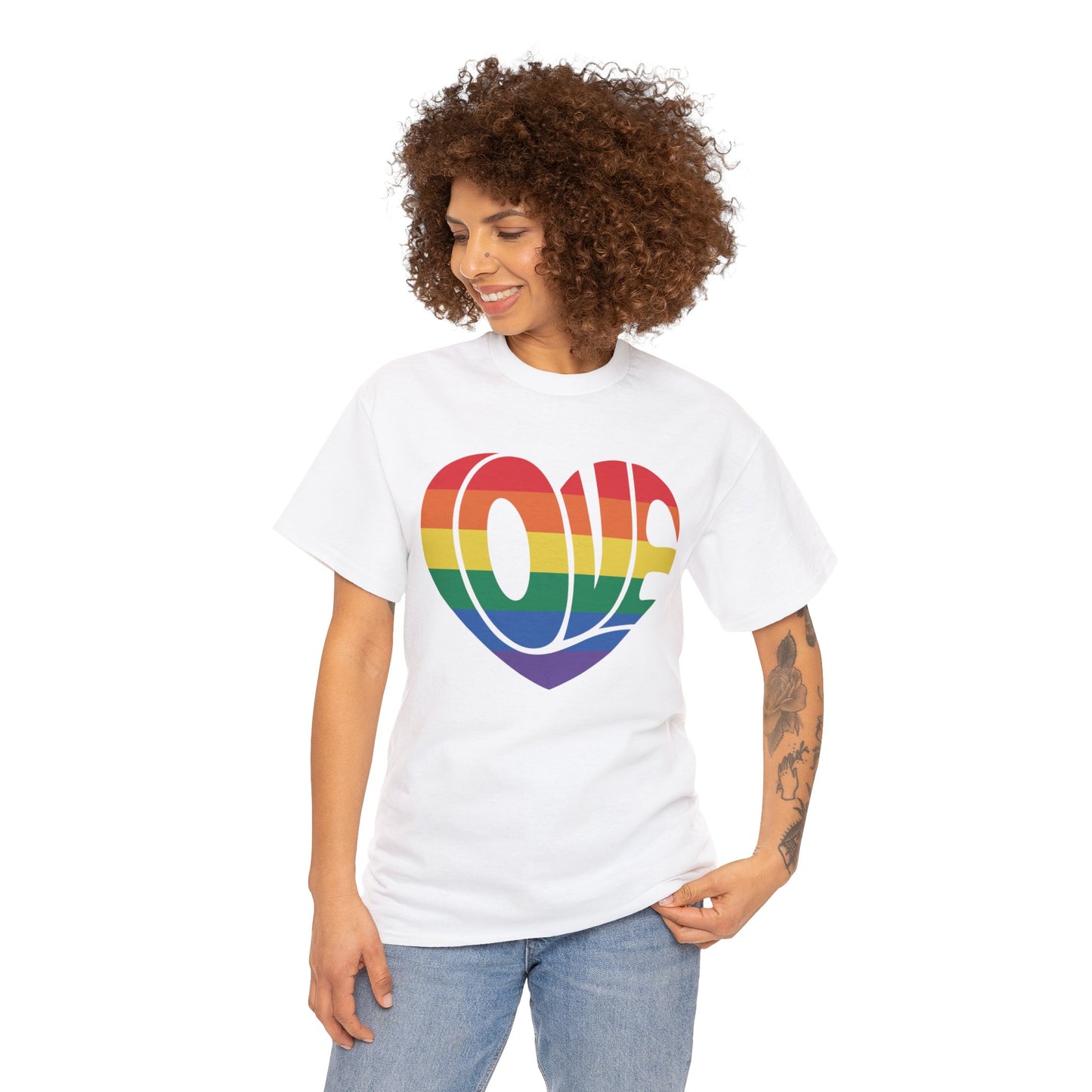 Pride Love Heavy Cotton Tee