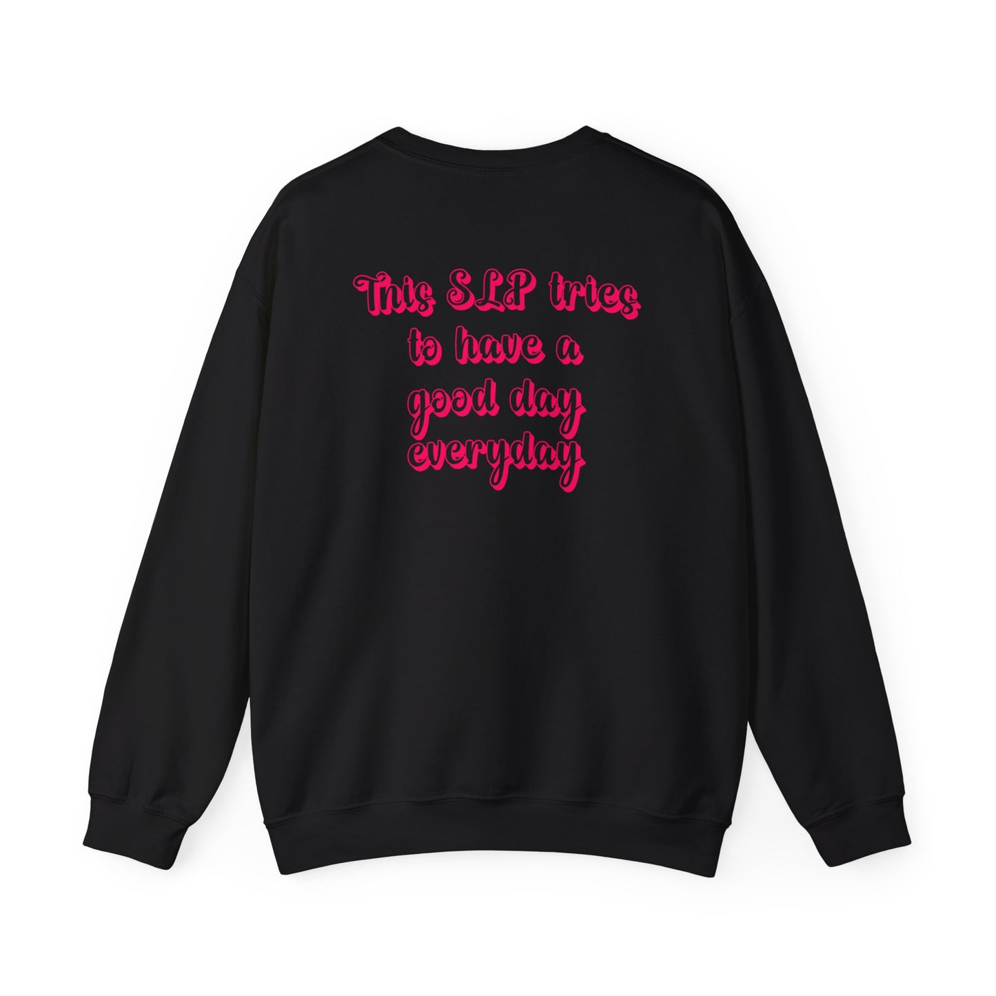 Pink and Bubbly Speech Therapist Heavy Blend™ Crewneck Sweatshirt