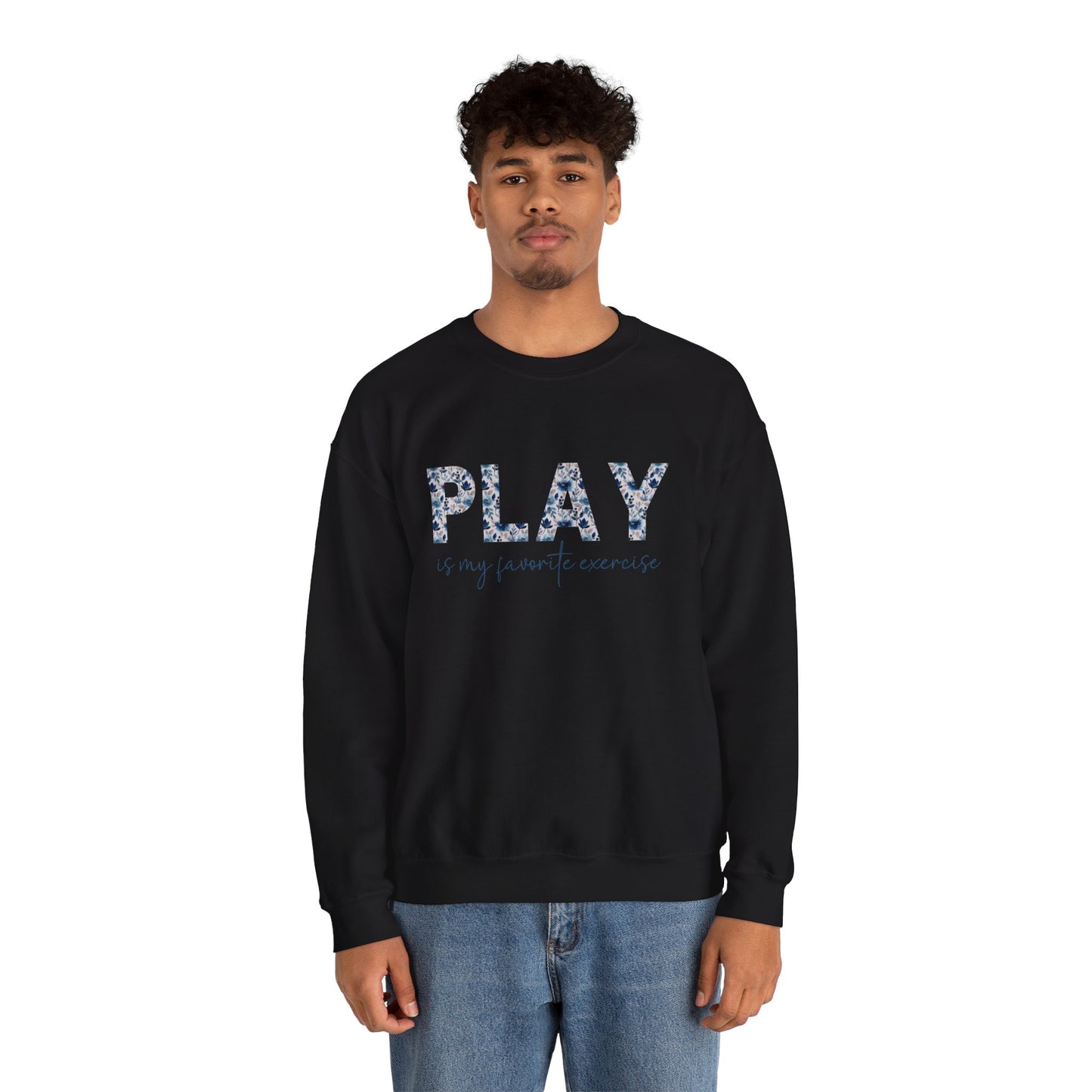 Play is My Favorite Exercise Heavy Blend™ Crewneck Sweatshirt