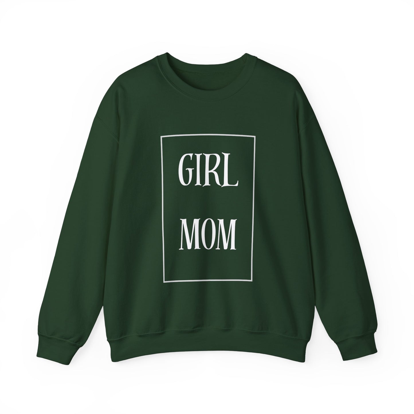 Girl Mom Heavy Blend™ Crewneck Sweatshirt