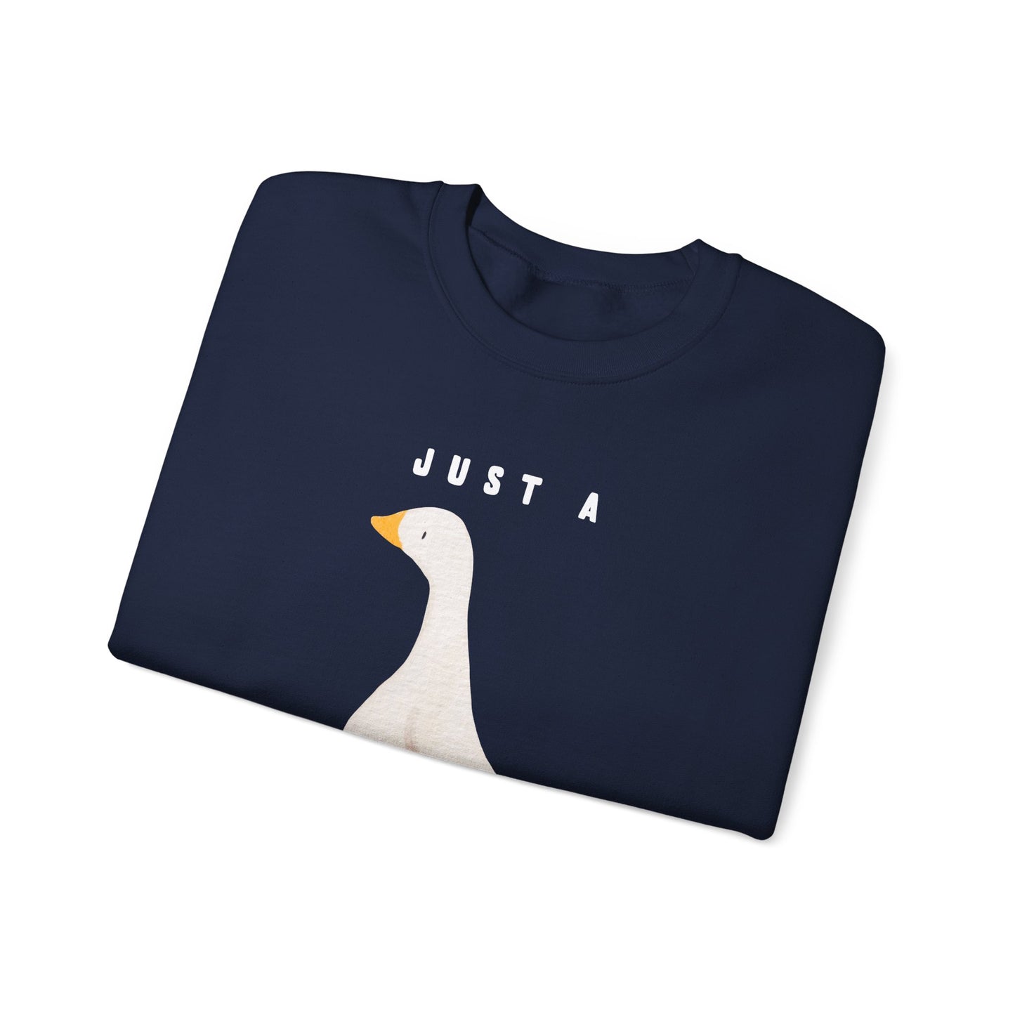 Just A Silly Goose Heavy Blend™ Crewneck Sweatshirt