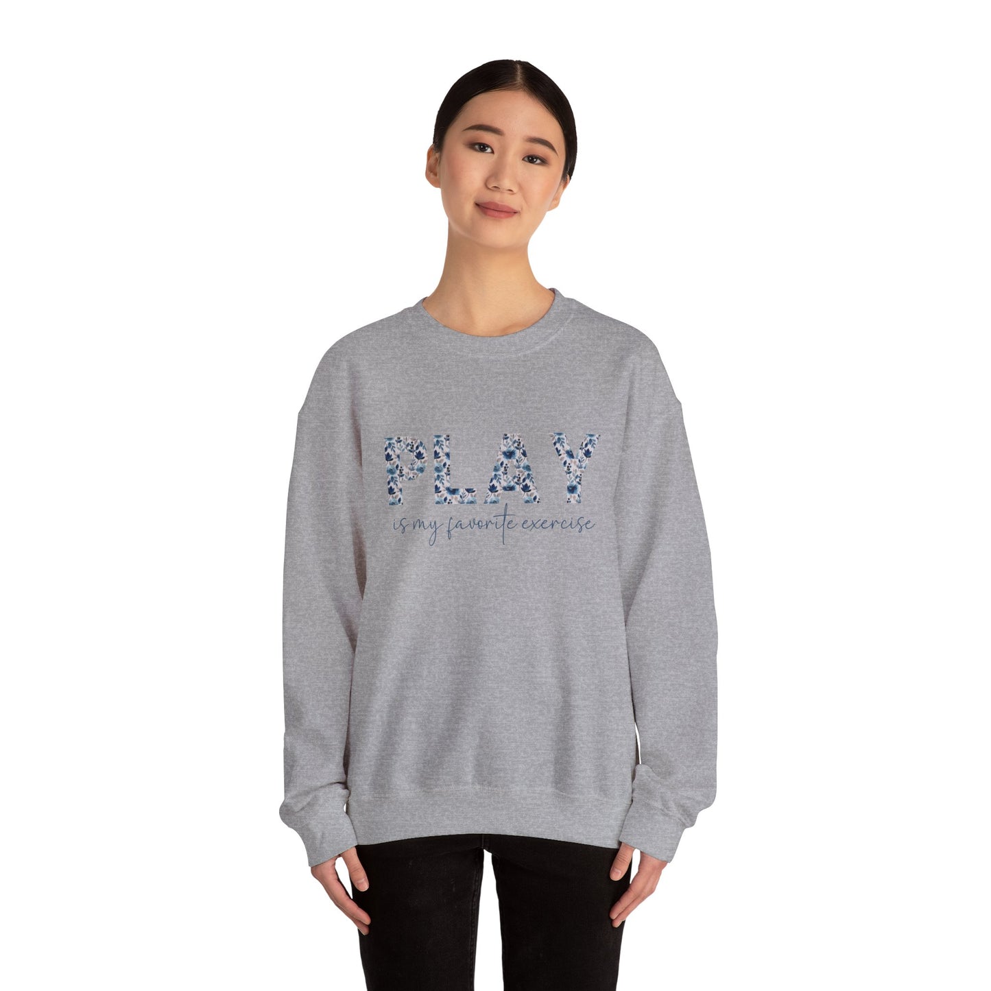 Play is My Favorite Exercise Heavy Blend™ Crewneck Sweatshirt