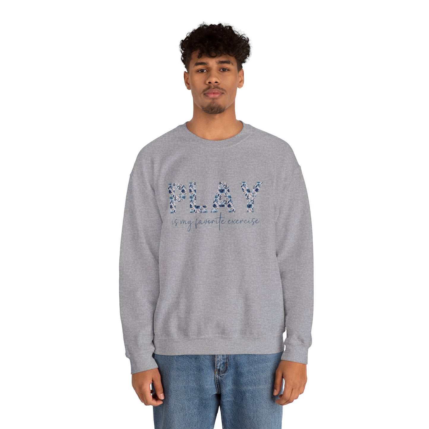Play is My Favorite Exercise Heavy Blend™ Crewneck Sweatshirt