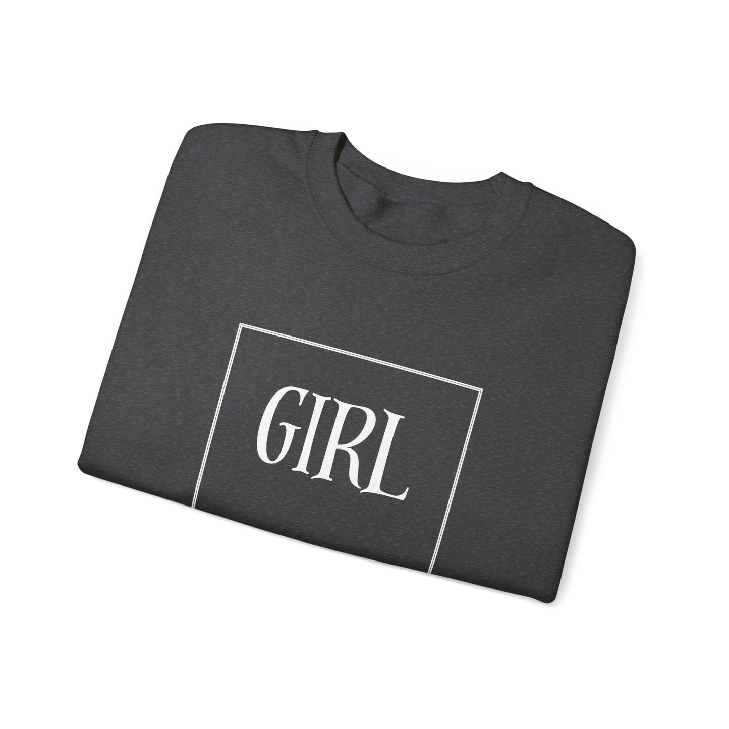 Girl Mom Heavy Blend™ Crewneck Sweatshirt