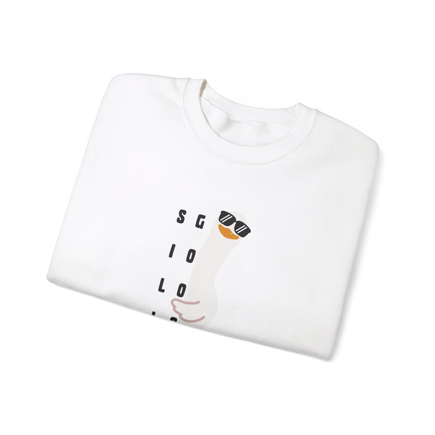 Cool Silly Goose Heavy Blend™ Crewneck Sweatshirt
