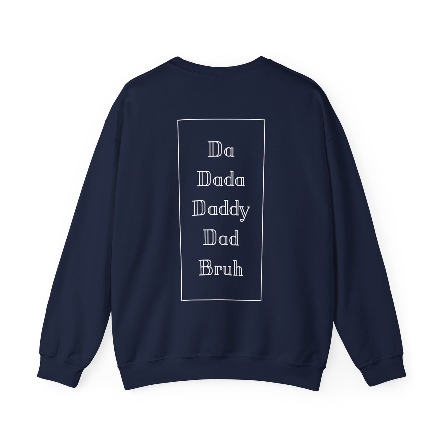 Evolution of a Dad Heavy Blend™ Crewneck Sweatshirt