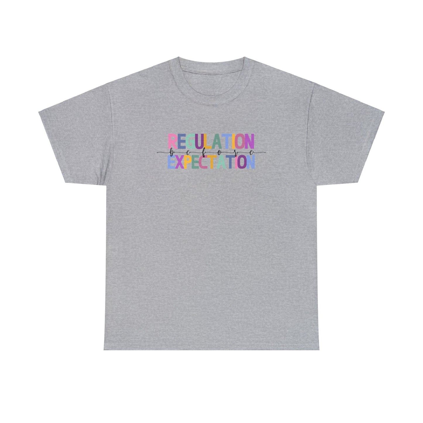 Regulation Before Expectation Heavy Cotton Tee