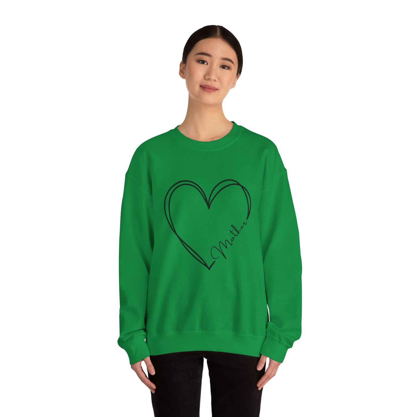 Heart Mother Heavy Blend™ Crewneck Sweatshirt