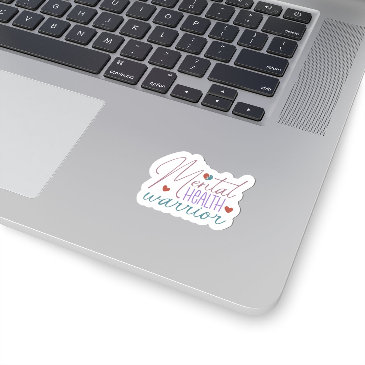 Mental Health Warrior Kiss-Cut Sticker