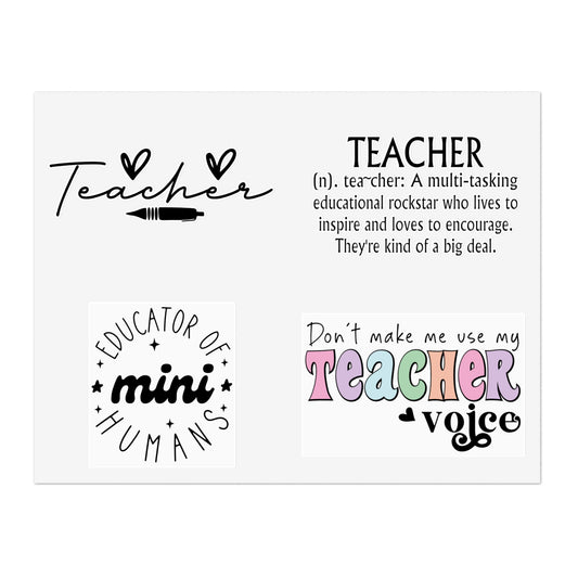 Teacher Sticker Sheets