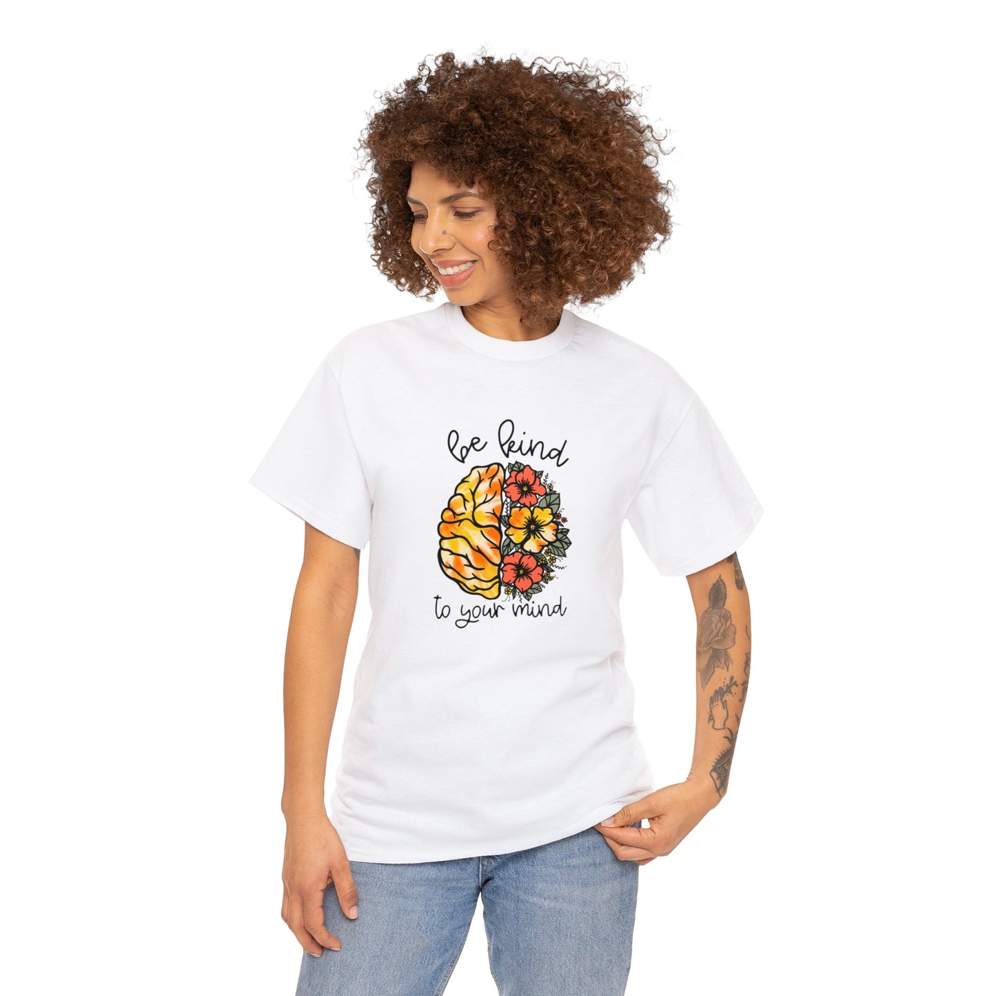 Be Kind To Your Mind Heavy Cotton Tee