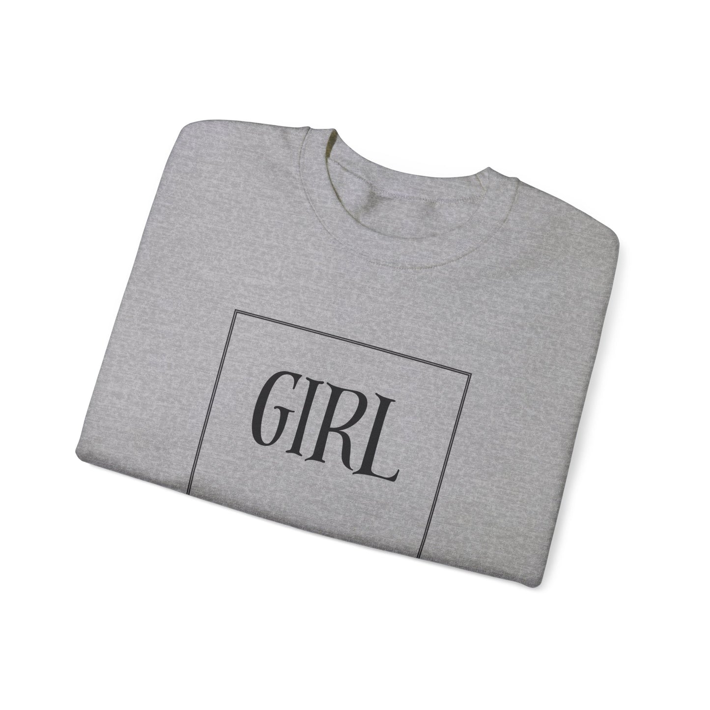 Girl Mom Heavy Blend™ Crewneck Sweatshirt