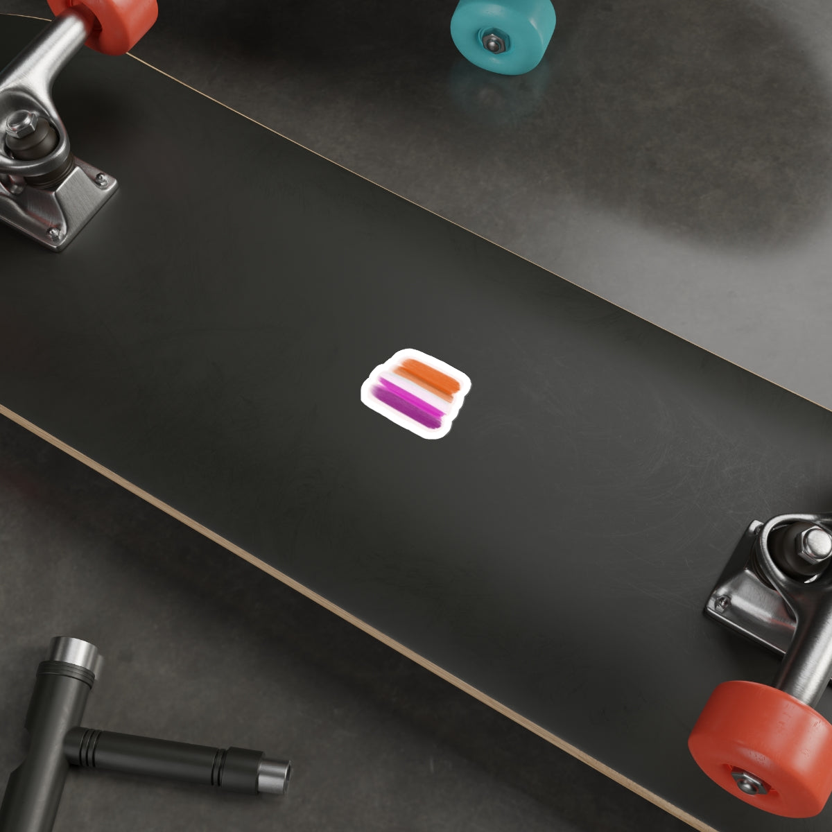 Lesbian Pride Die-Cut Vinyl Sticker