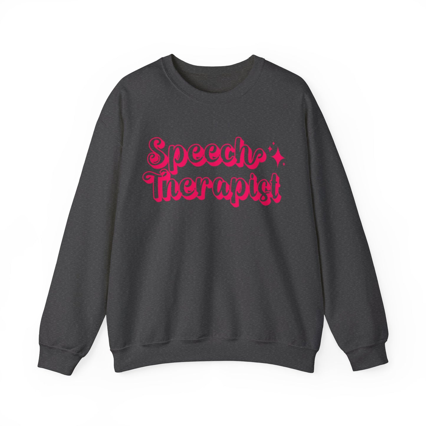 Pink and Bubbly Speech Therapist Heavy Blend™ Crewneck Sweatshirt