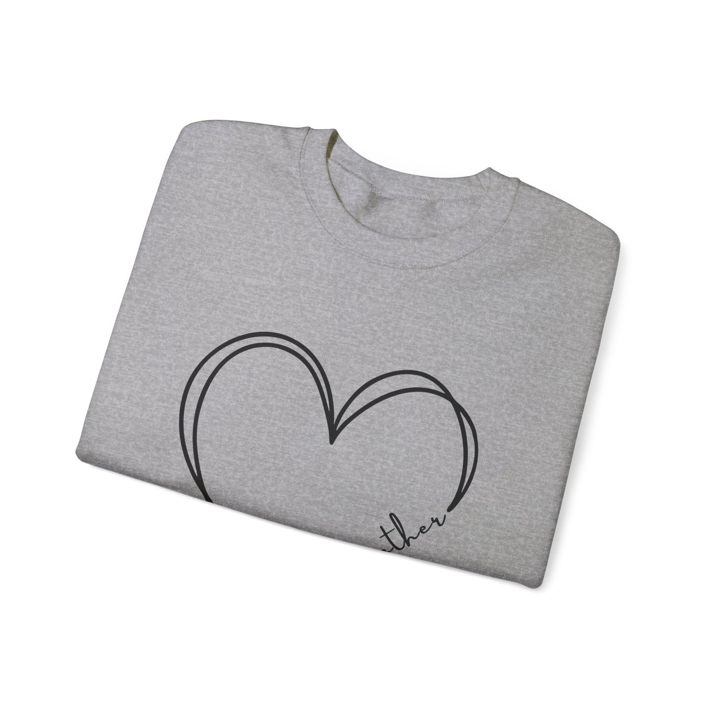 Heart Mother Heavy Blend™ Crewneck Sweatshirt