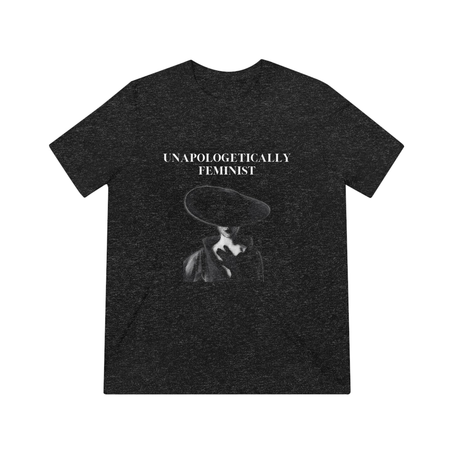 Unapologetically Feminist Triblend Tee