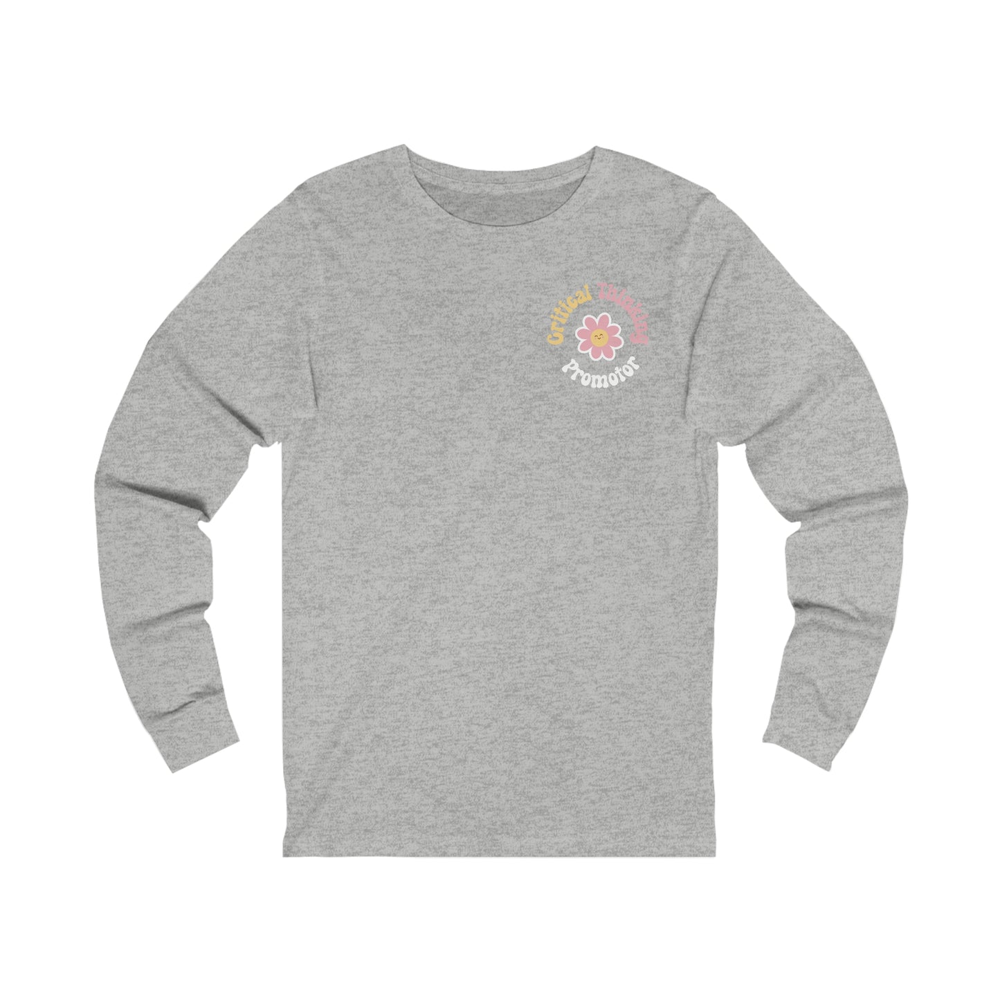Critical Thinking Promotor Jersey Long Sleeve Tee