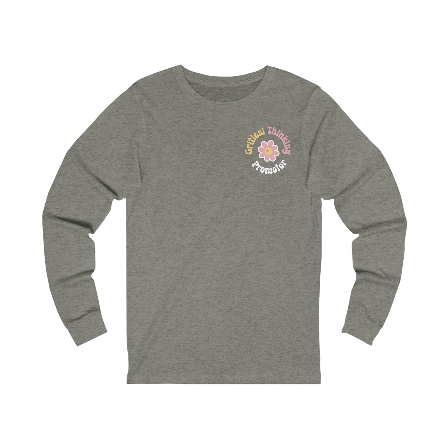 Critical Thinking Promotor Jersey Long Sleeve Tee