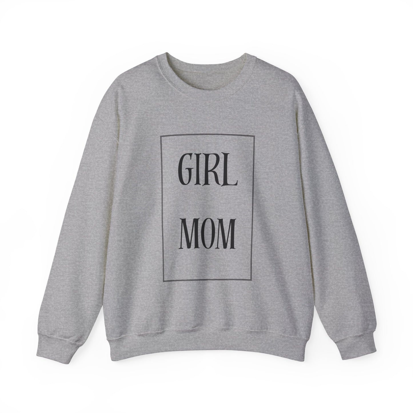 Girl Mom Heavy Blend™ Crewneck Sweatshirt