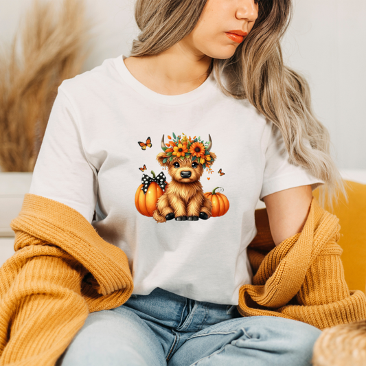 Fall Cow T-Shirt