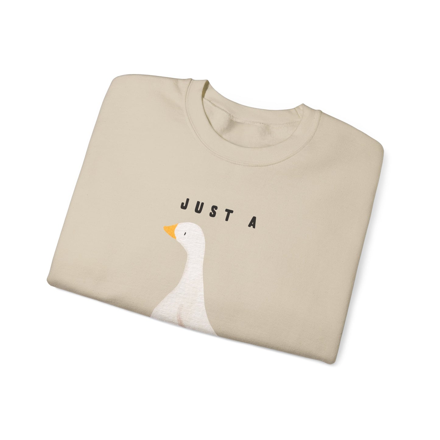 Just A Silly Goose Heavy Blend™ Crewneck Sweatshirt