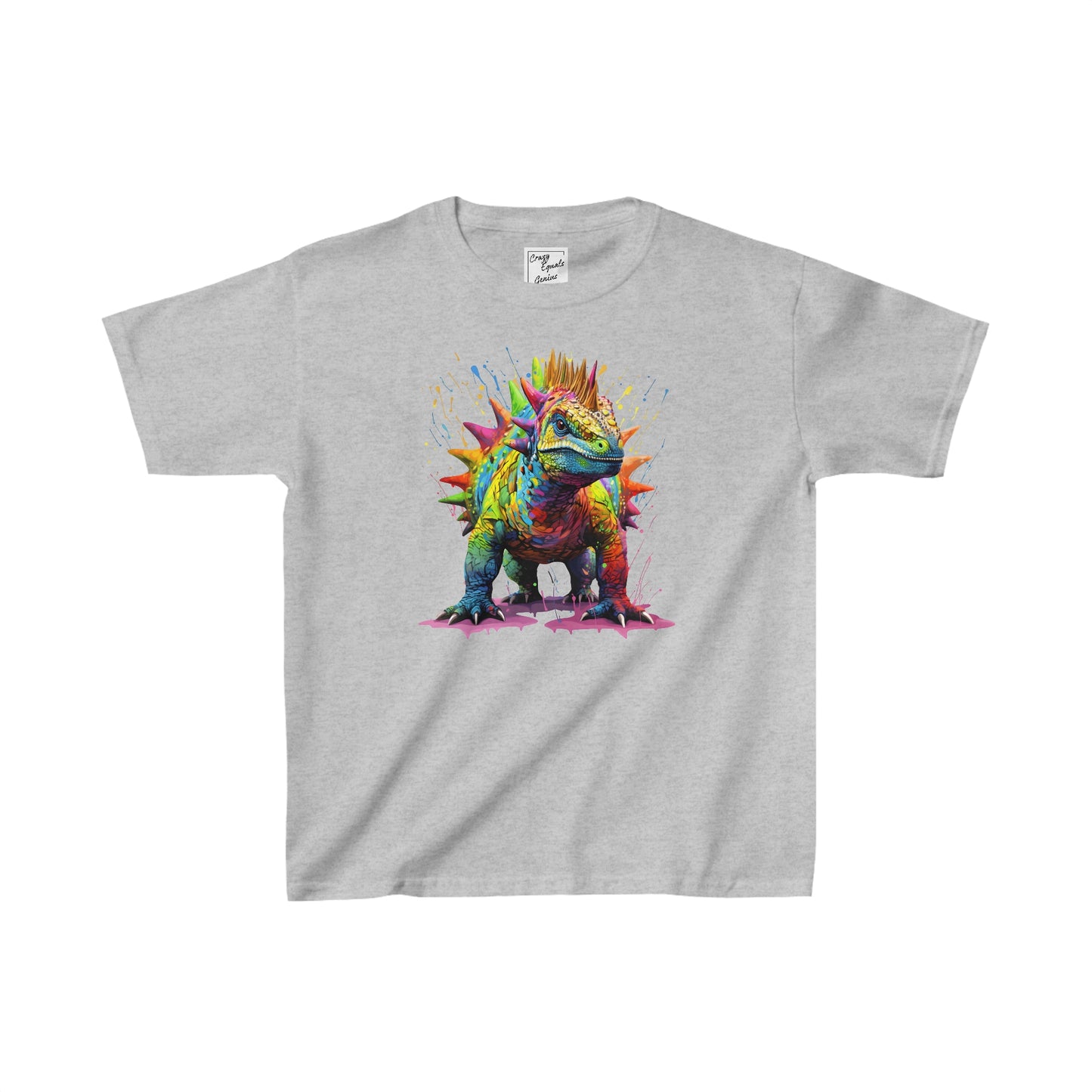 Watercolor Stegosaurus Kids Heavy Cotton™ Tee