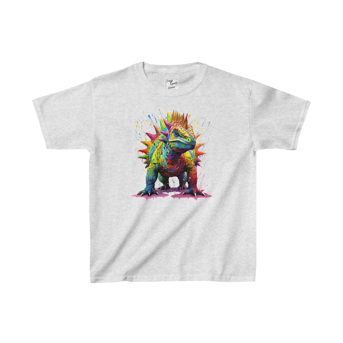 Watercolor Stegosaurus Kids Heavy Cotton™ Tee