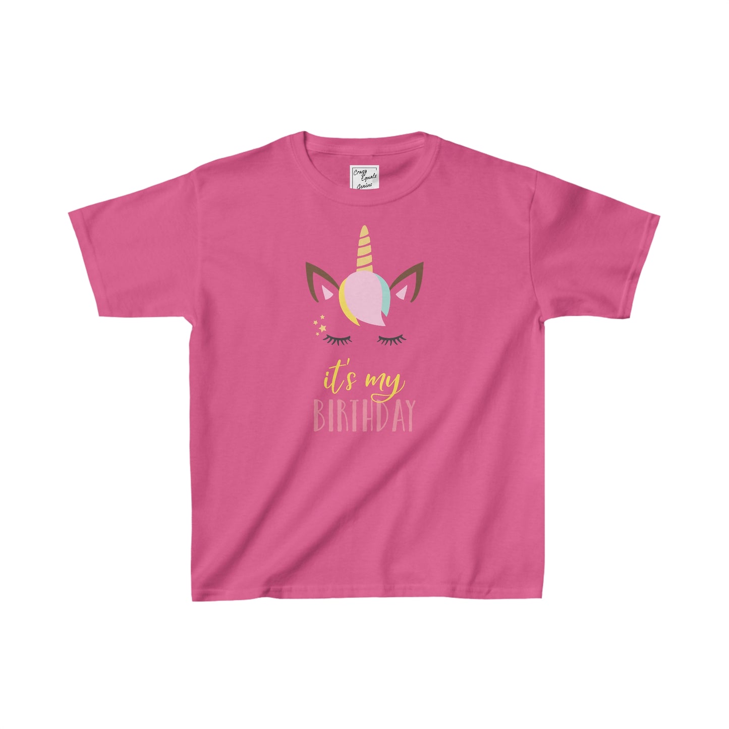 It's Birthday Unicorn Kids Heavy Cotton™ Tee