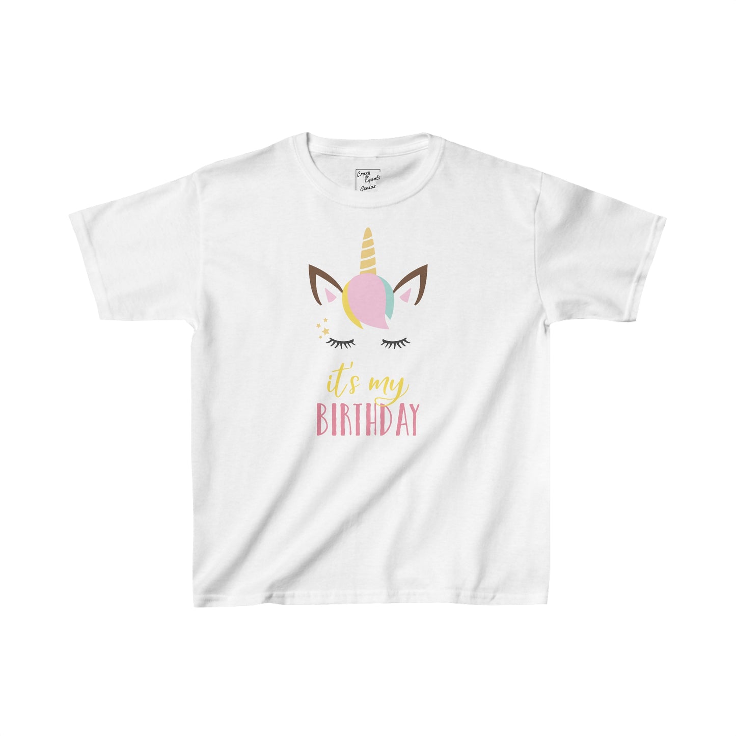 It's Birthday Unicorn Kids Heavy Cotton™ Tee