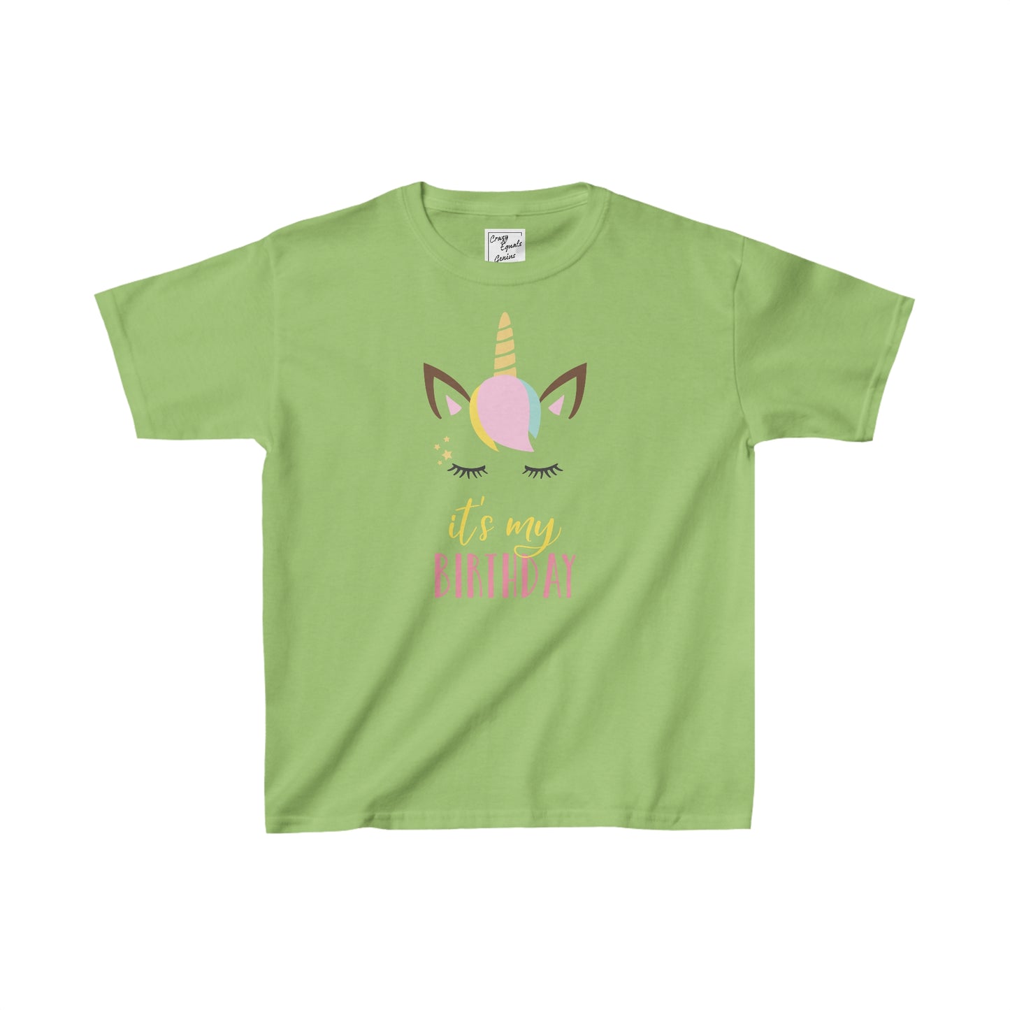 It's Birthday Unicorn Kids Heavy Cotton™ Tee