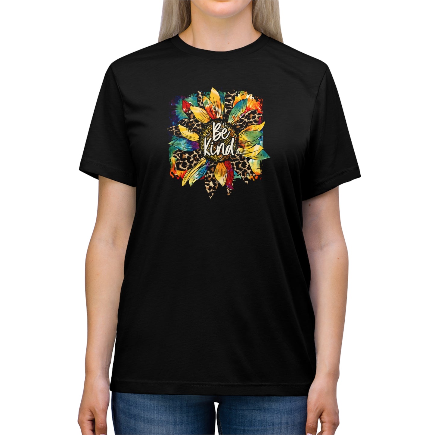 Floral Be Kind Triblend Tee