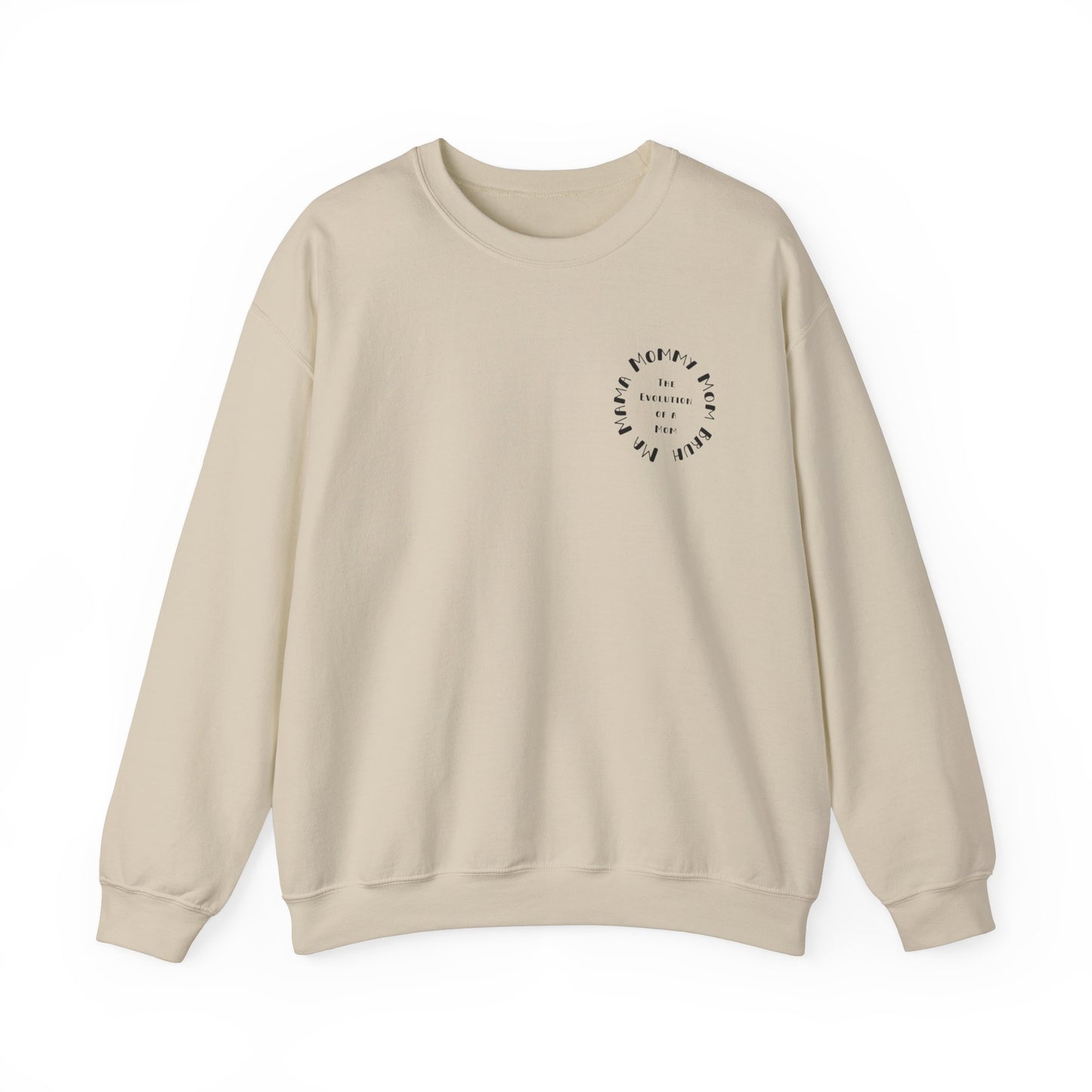 Neutral Evolution of a Mom Heavy Blend™ Crewneck Sweatshirt