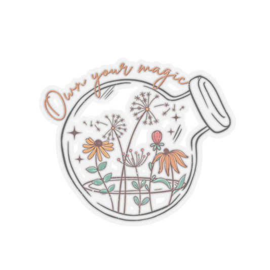 Own Your Magic Kiss-Cut Sticker