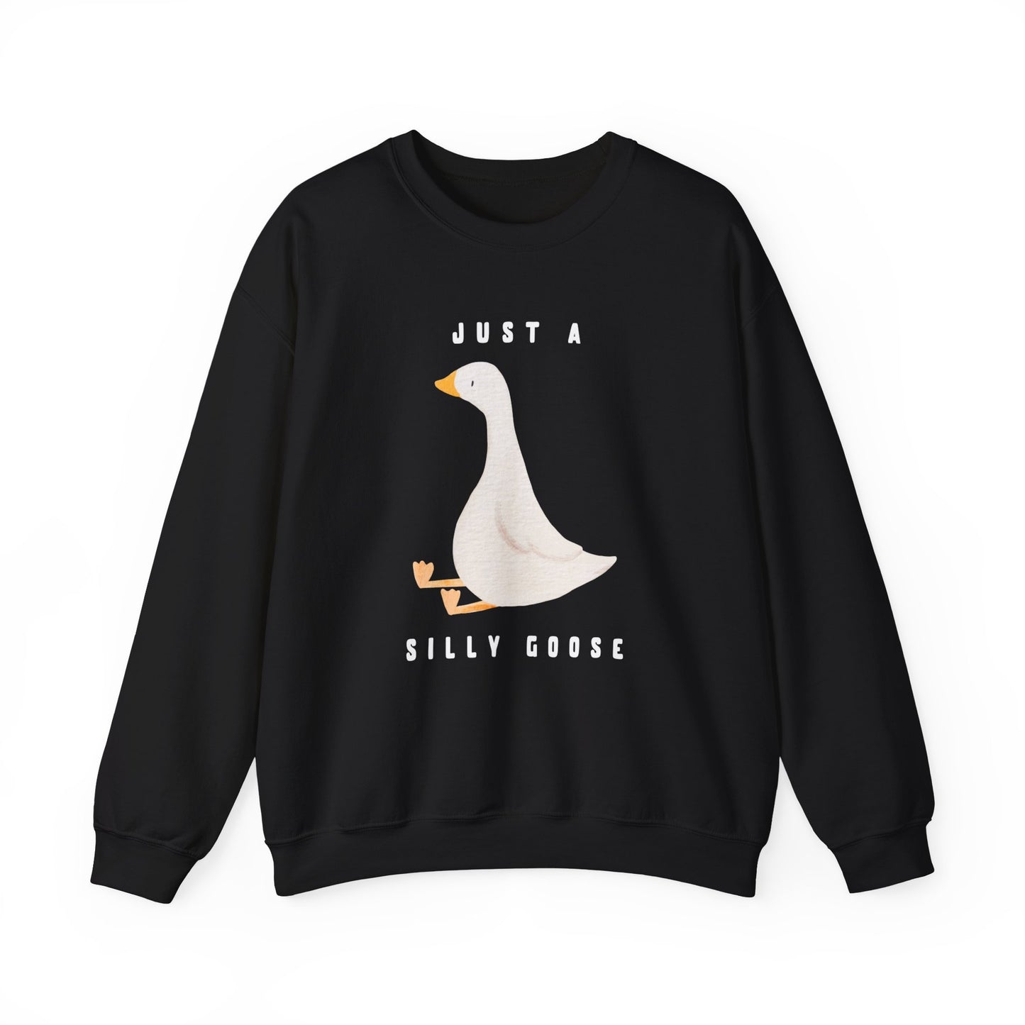 Just A Silly Goose Heavy Blend™ Crewneck Sweatshirt