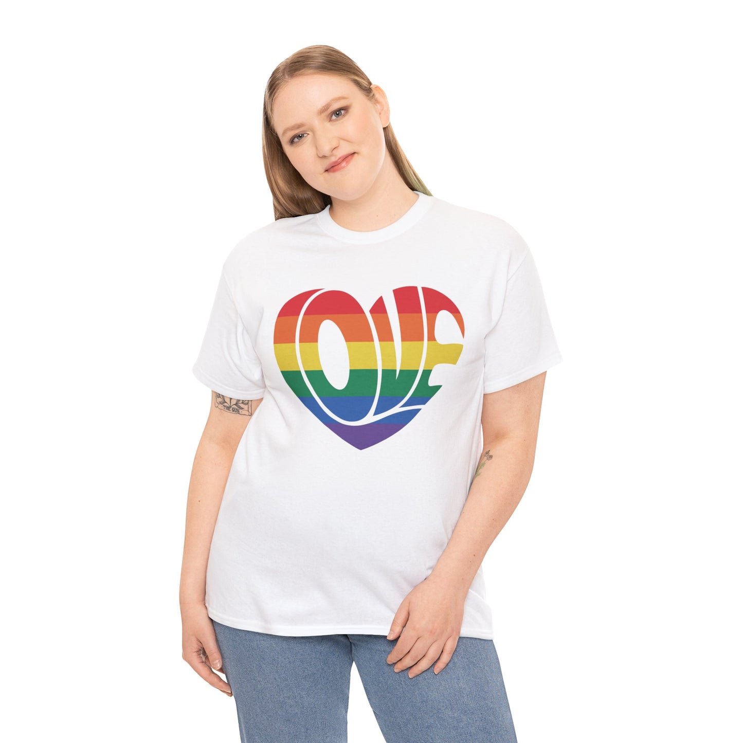 Pride Love Heavy Cotton Tee