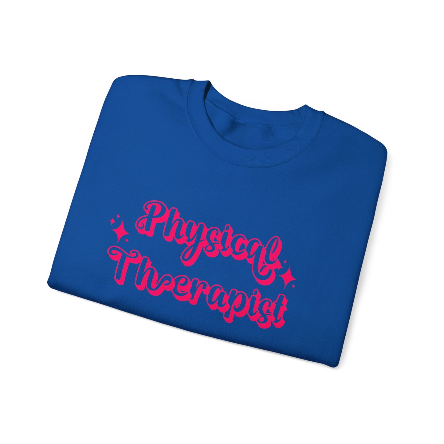 Pink and Bubbly Physical Therapist Heavy Blend™ Crewneck Sweatshirt