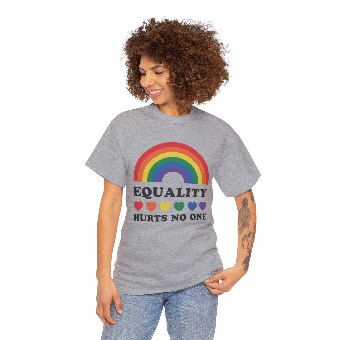 Equality Hurts No One Heavy Cotton Tee
