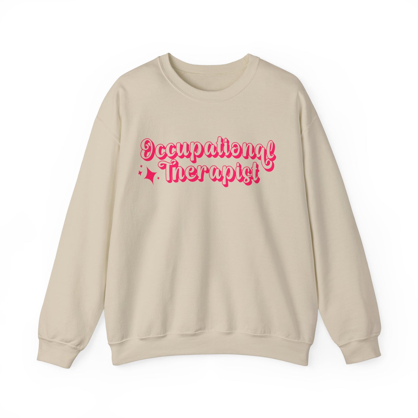 Pink and Bubbly Occupational Therapist Heavy Blend™ Crewneck Sweatshirt