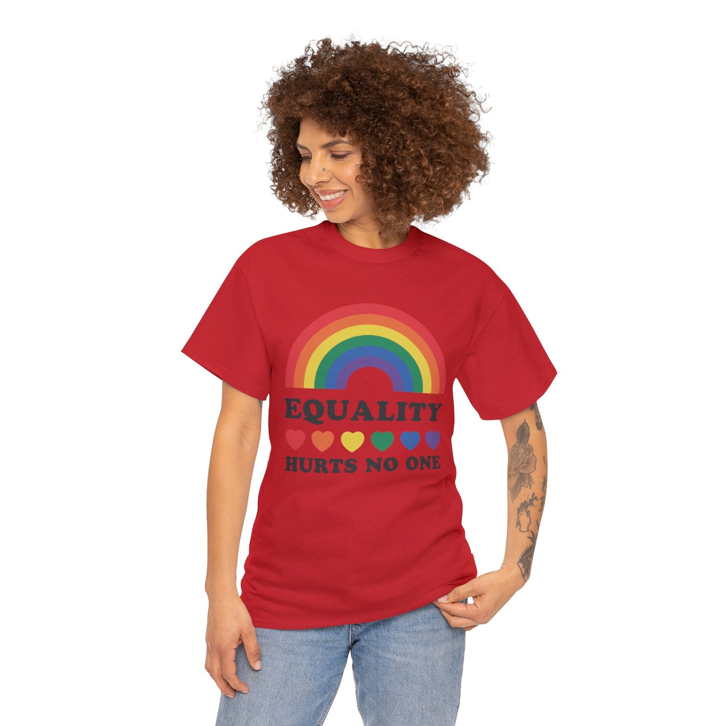 Equality Hurts No One Heavy Cotton Tee