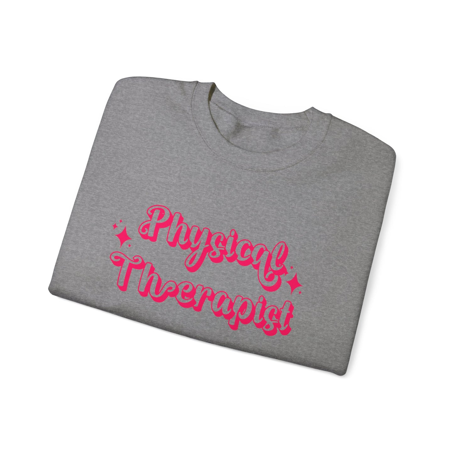 Pink and Bubbly Physical Therapist Heavy Blend™ Crewneck Sweatshirt