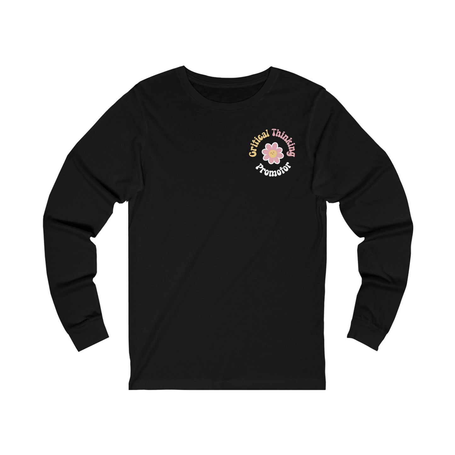 Critical Thinking Promotor Jersey Long Sleeve Tee