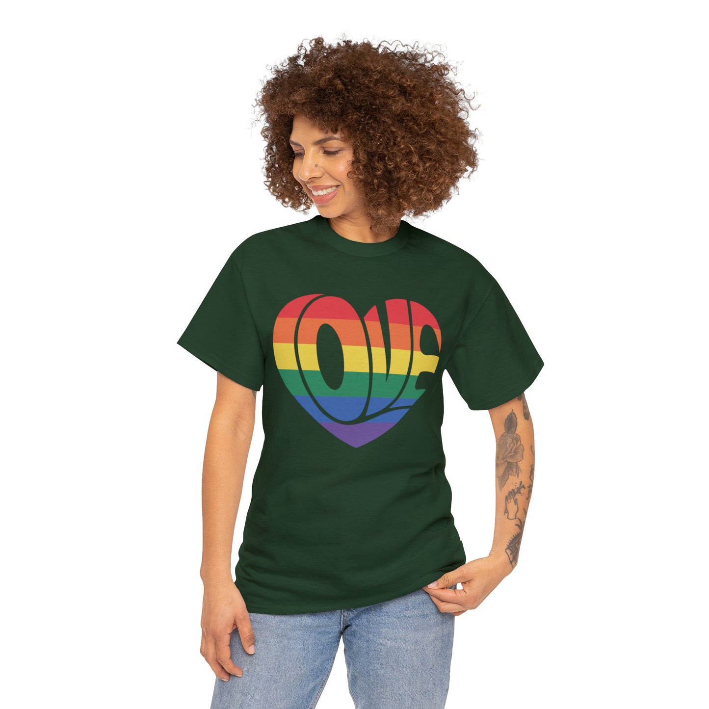 Pride Love Heavy Cotton Tee