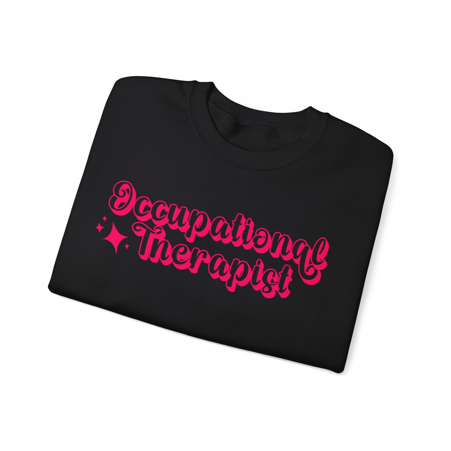 Pink and Bubbly Occupational Therapist Heavy Blend™ Crewneck Sweatshirt