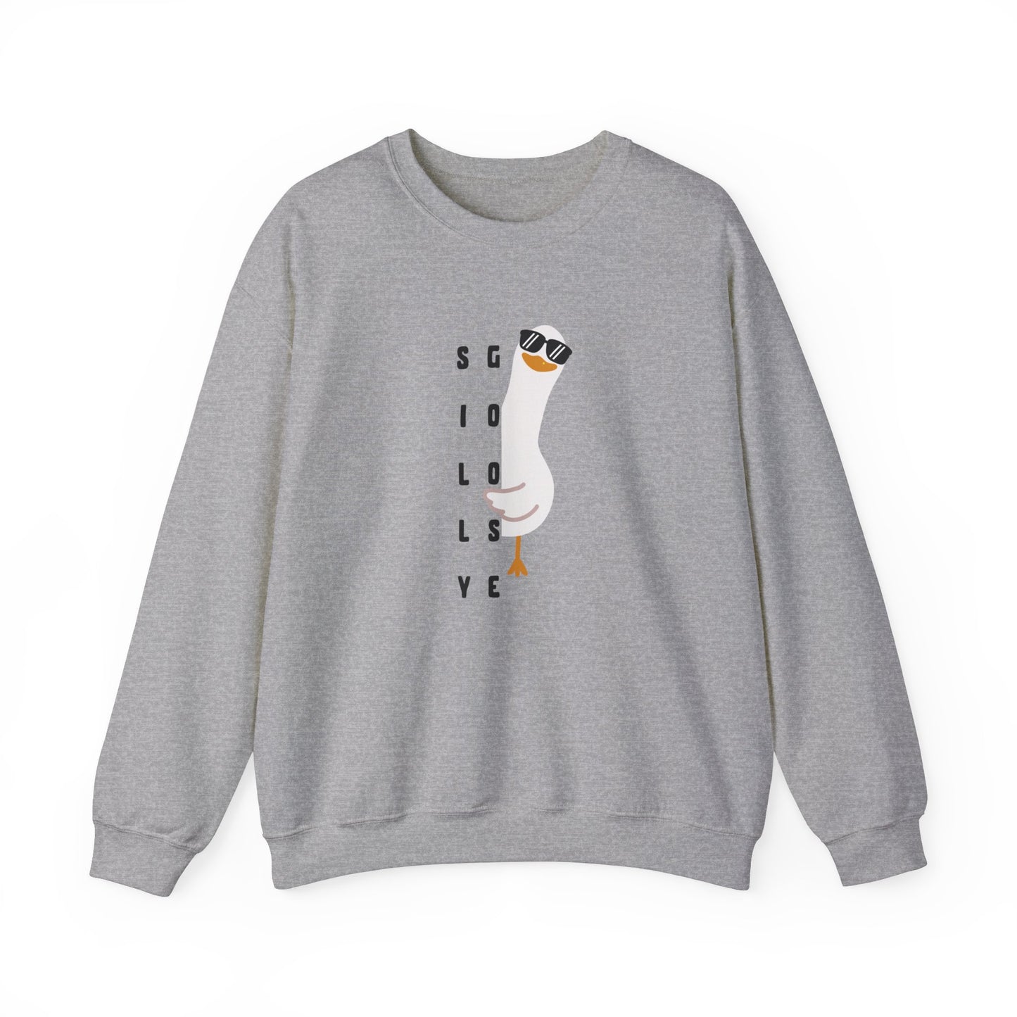 Cool Silly Goose Heavy Blend™ Crewneck Sweatshirt