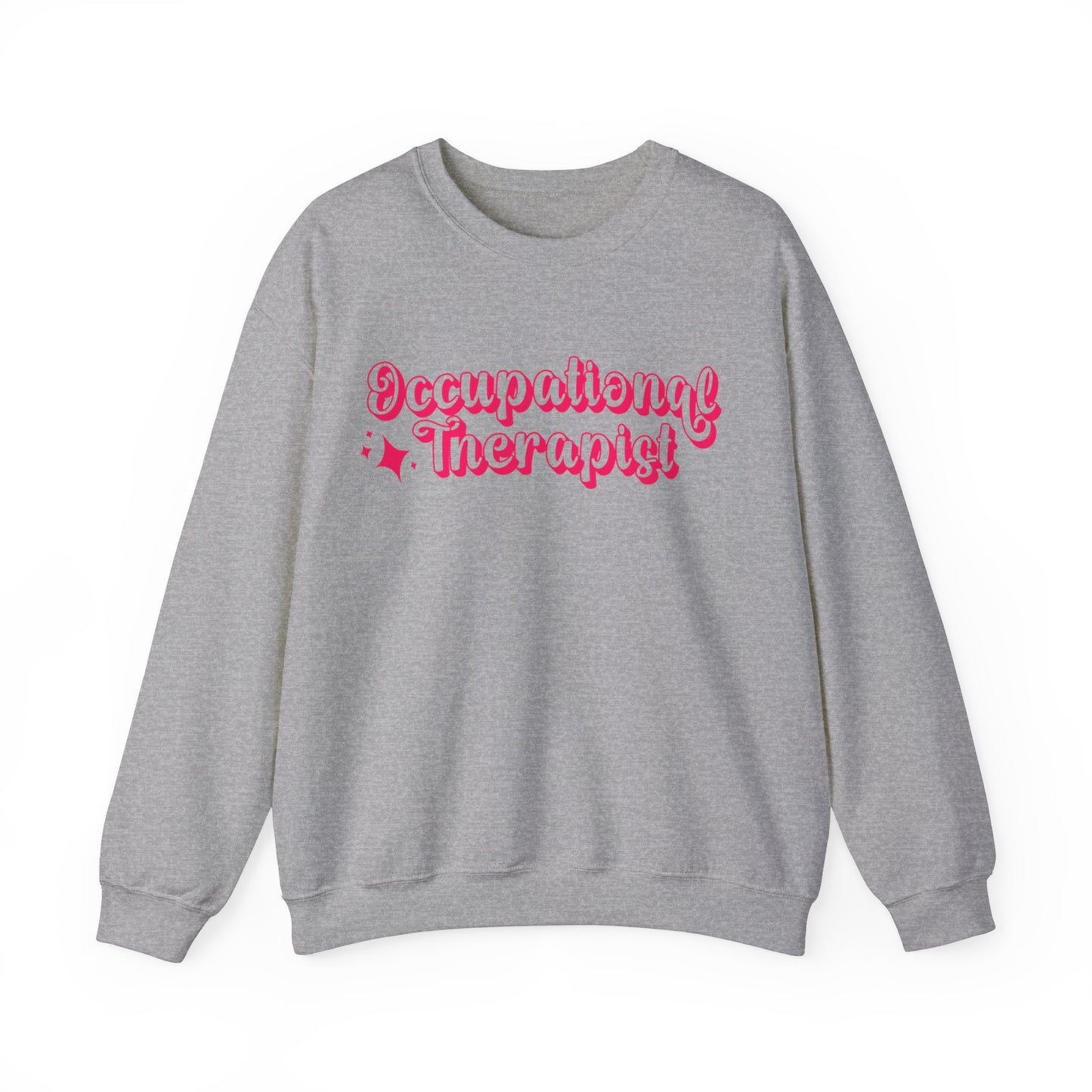 Pink and Bubbly Occupational Therapist Heavy Blend™ Crewneck Sweatshirt