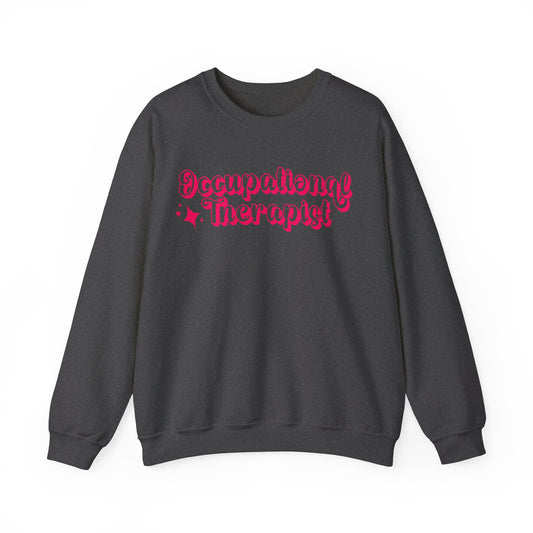Pink and Bubbly Occupational Therapist Heavy Blend™ Crewneck Sweatshirt