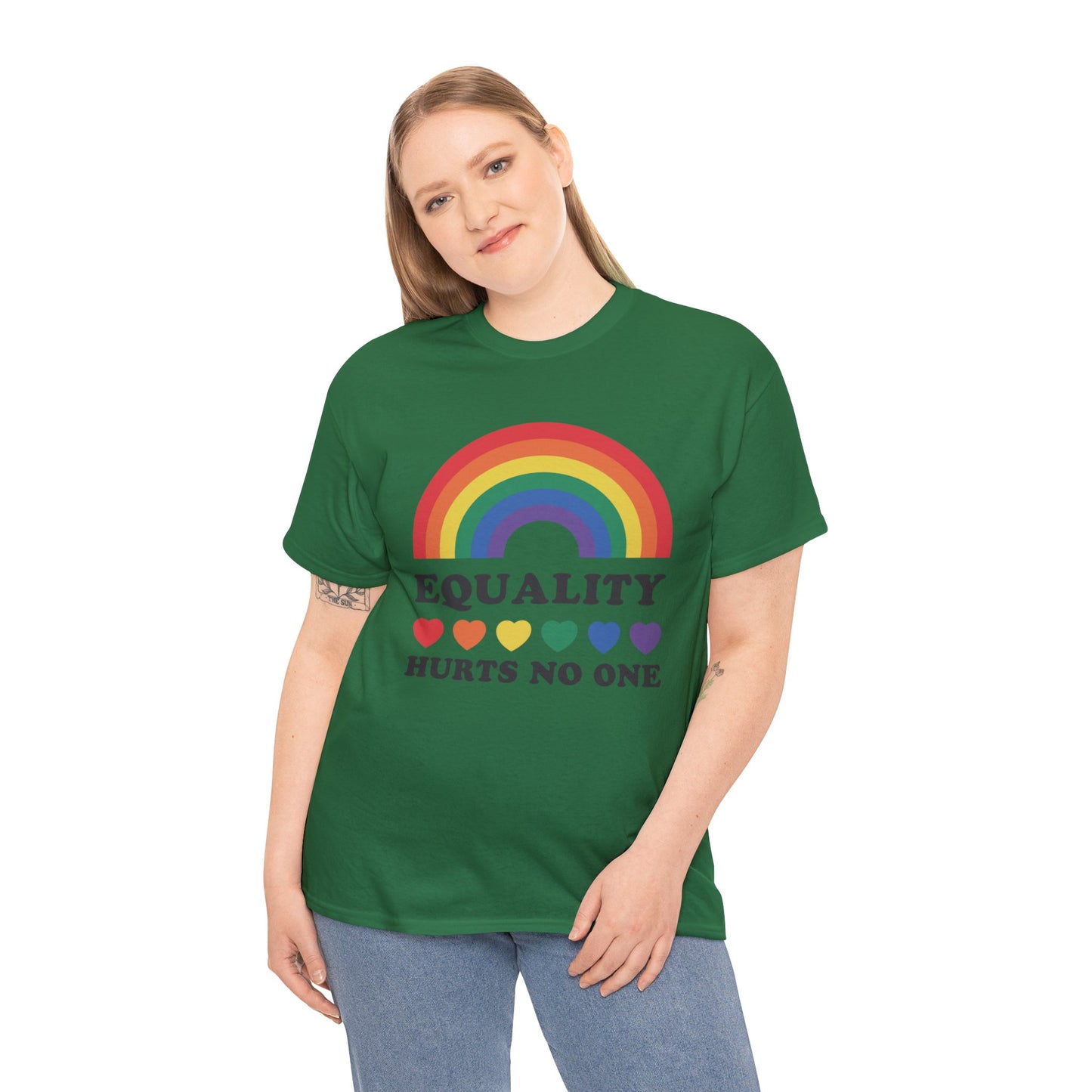 Equality Hurts No One Heavy Cotton Tee