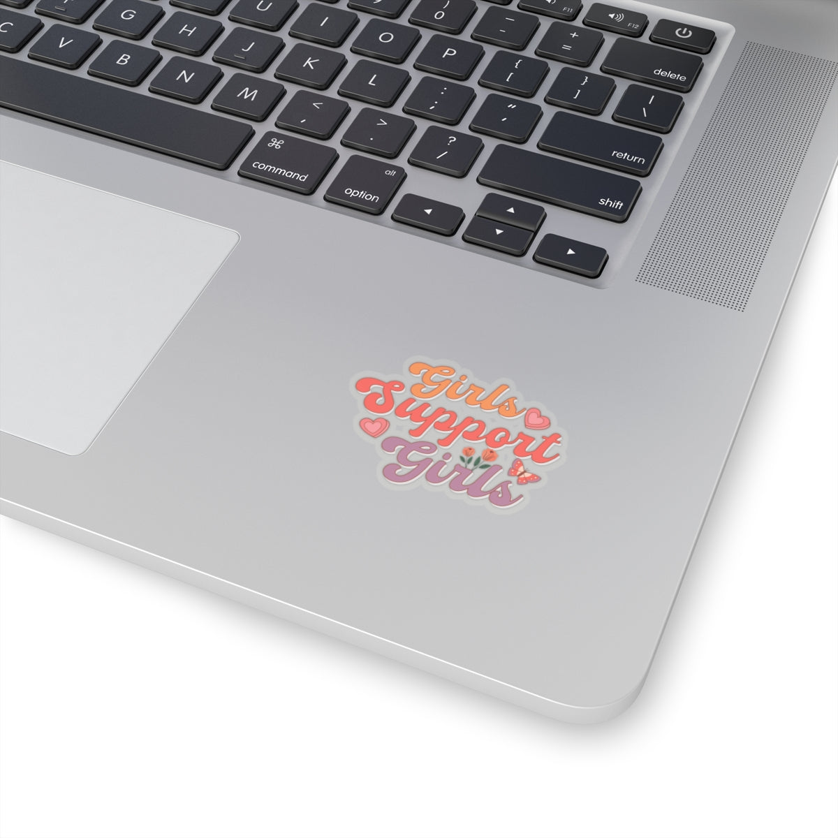 Girls Support Girls Kiss-Cut Sticker