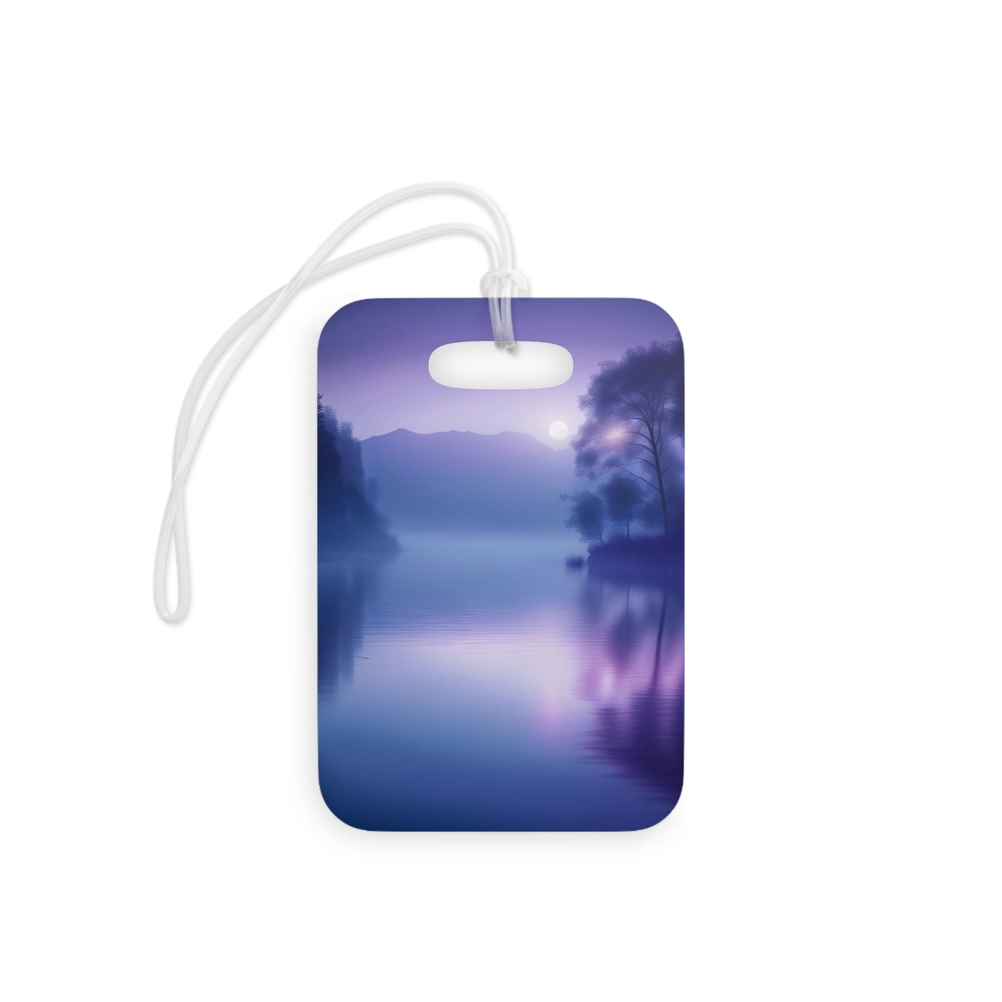 Purple Sunset Luggage Tags