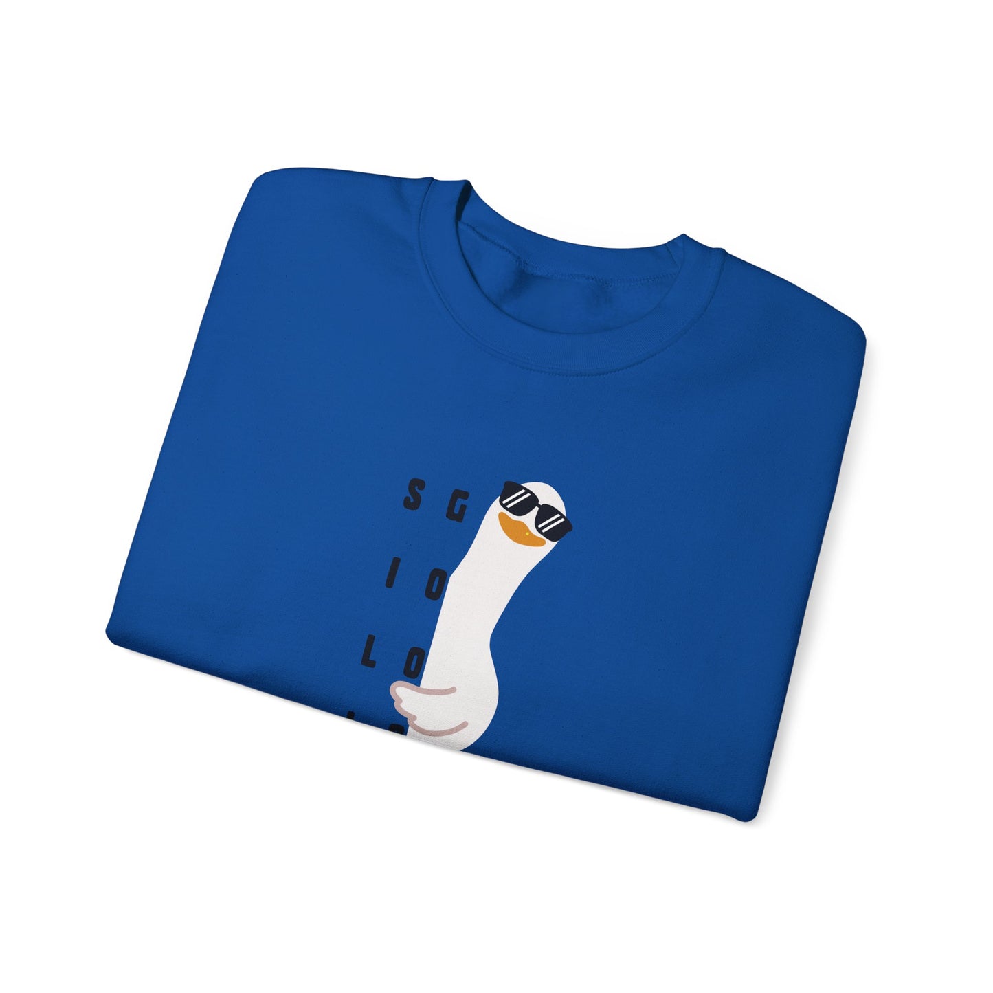 Cool Silly Goose Heavy Blend™ Crewneck Sweatshirt